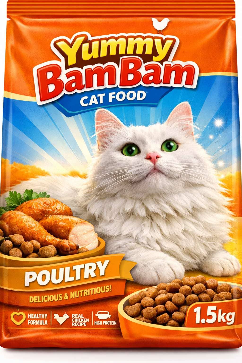 Yummy BamBam Poultry Cat Food